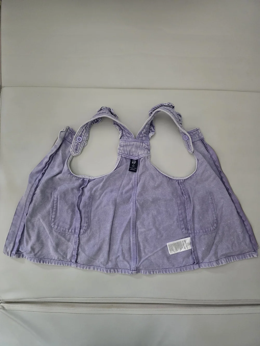 (VGUC) GAP / babyGAP UltraSoft Denim Skirtall - Warm Violet - Size: 3T / 3 years